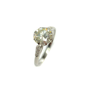Second Hand 18ct White Gold Diamond Ring