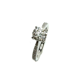 Second Hand Platinum Diamond Solitare Ring