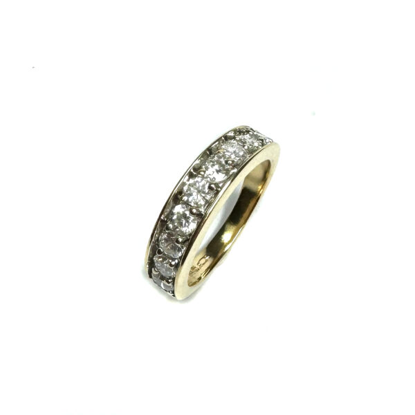 Second Hand 14ct Yellow Gold Diamond Ring