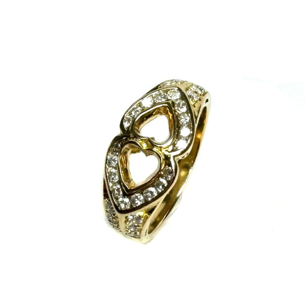 Second Hand 18ct Yellow Gold Diamond Ring