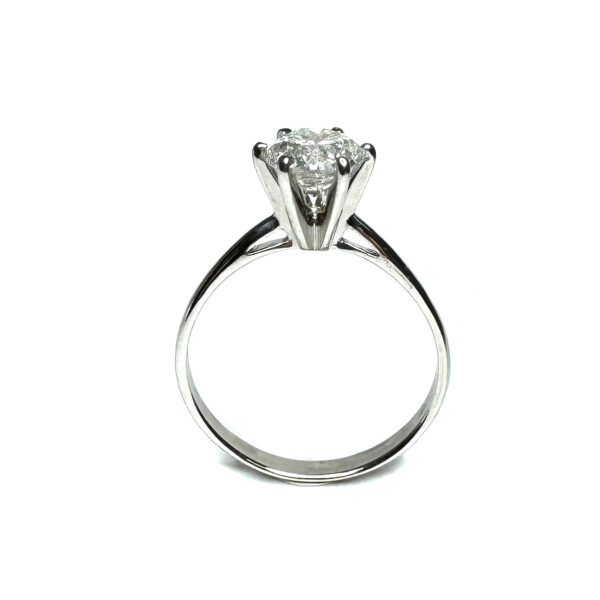 Second Hand 18ct White Gold Diamond Solaitre Ring
