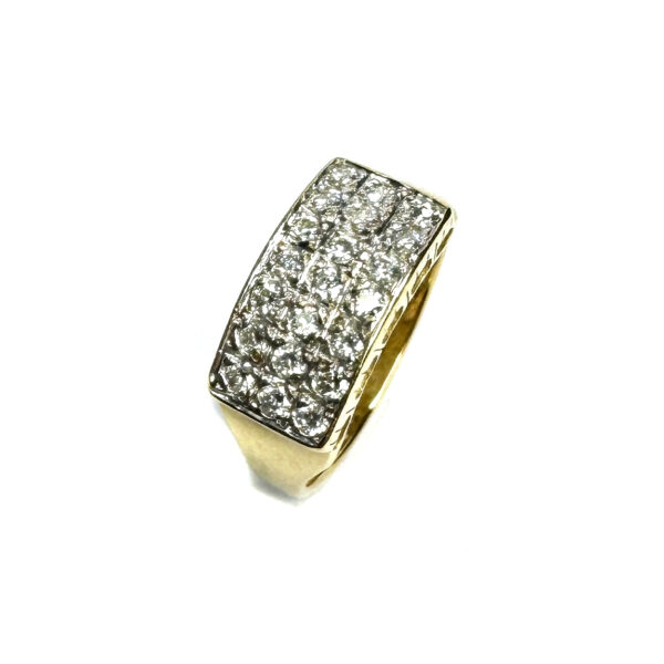 Second Hand 18ct Yellow Gold Diamond Ring