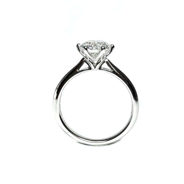 Platinum Lab Grown Diamond Ring 1.54ct