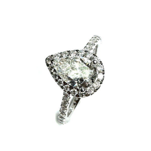 Platinum Lab Grown Diamond Ring