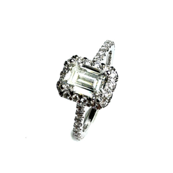 Platinum Lab Grown Diamond Ring