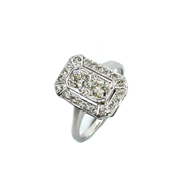 Second Hand 18ct White Gold Diamond Ring