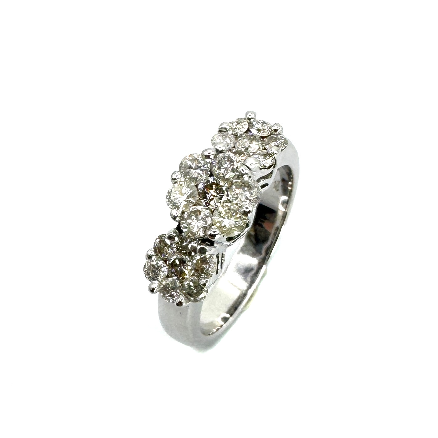 Second Hand 14ct White Gold Diamond Ring