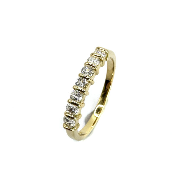 Second Hand 18ct Yellow Gold Diamond Ring