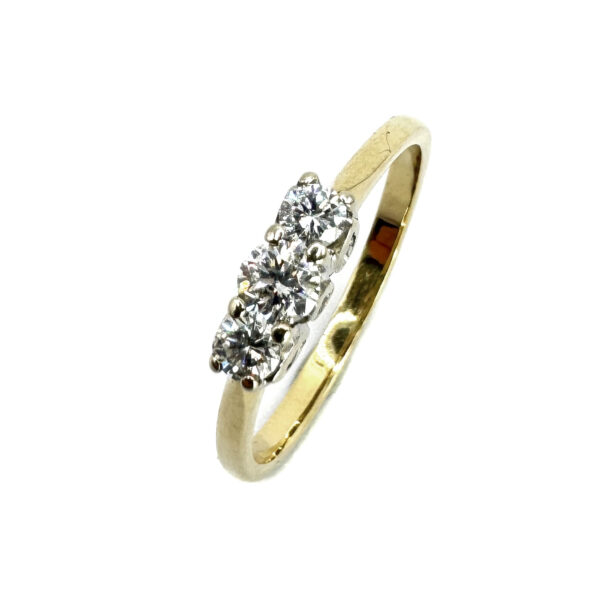 Second Hand 18ct Yellow Gold Diamond Ring