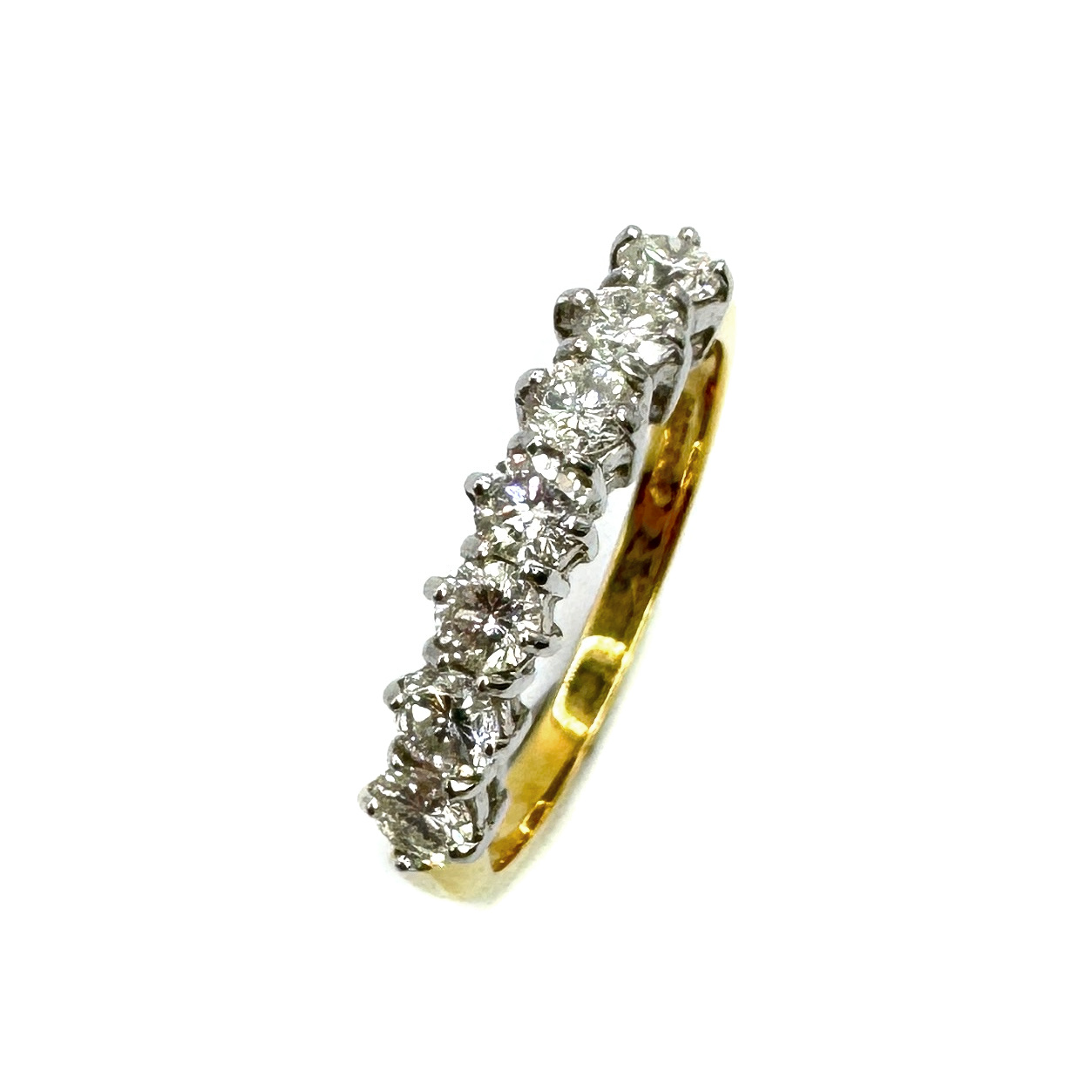 18ct Yellow Yellow Gold 7 Stone Ring