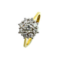18ct Yellow Gold Diamond Ring