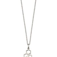 Gold Plated Silver Bee And Honeycomb Pendant