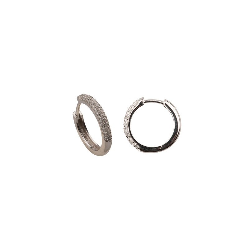 Silver Cubic Zirconia Earrings