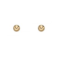 9ct Yellow Gold Ball Stud Earrings
